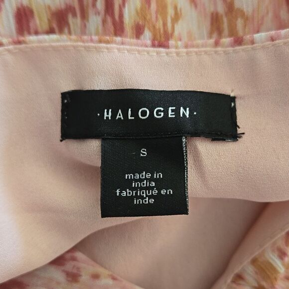 Halogen Ruffle Strap Tank in Ballet Slipper - Picture 6 of 6